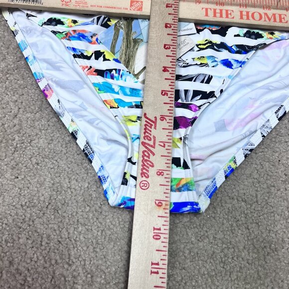 Sunseeker Swimsuit Bottoms Women’s Multicolored Floral Size 10 NWT - Picture 4 of 12
